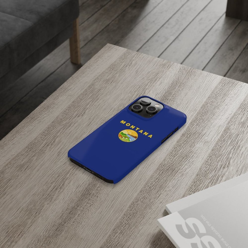 Montana State Flag Phone Case
